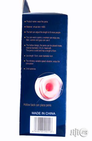 Dildo Vibrator With Leather Strap