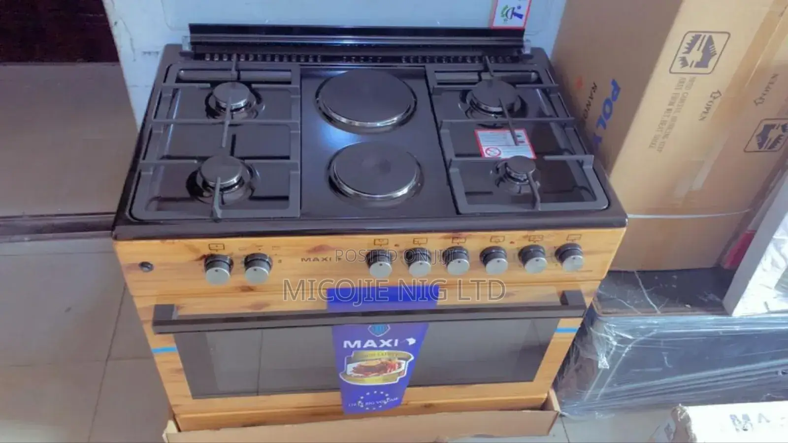 Maxi Standing Gas Cooker