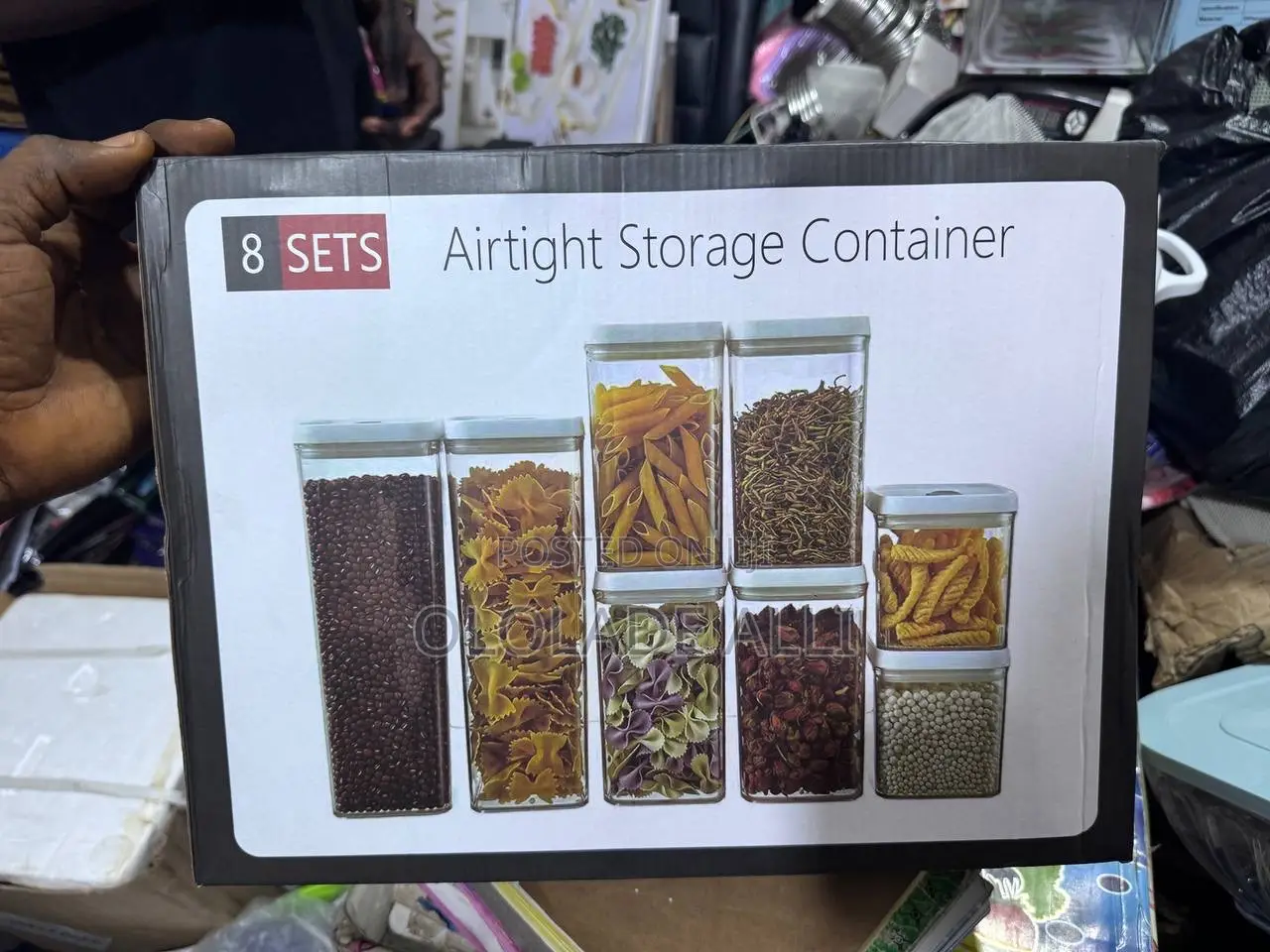 8 Pieces Container Sets