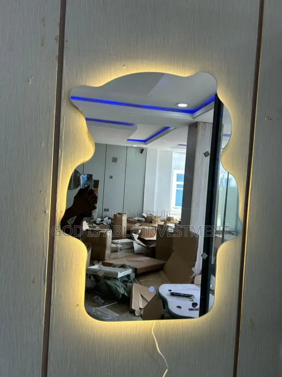 Bear Led Mirror