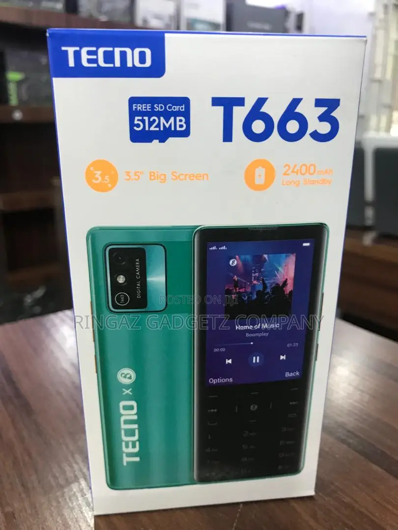 New Tecno T663 Black