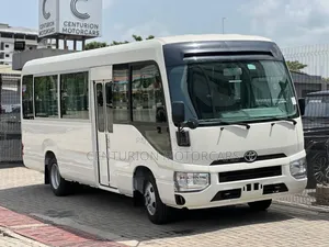 New Toyota Coaster 2025 White