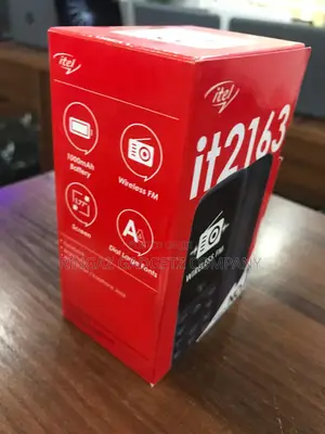 New Itel it2163 Black