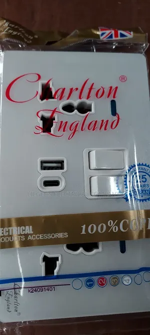Luxury Double Socket With Usb and Type C