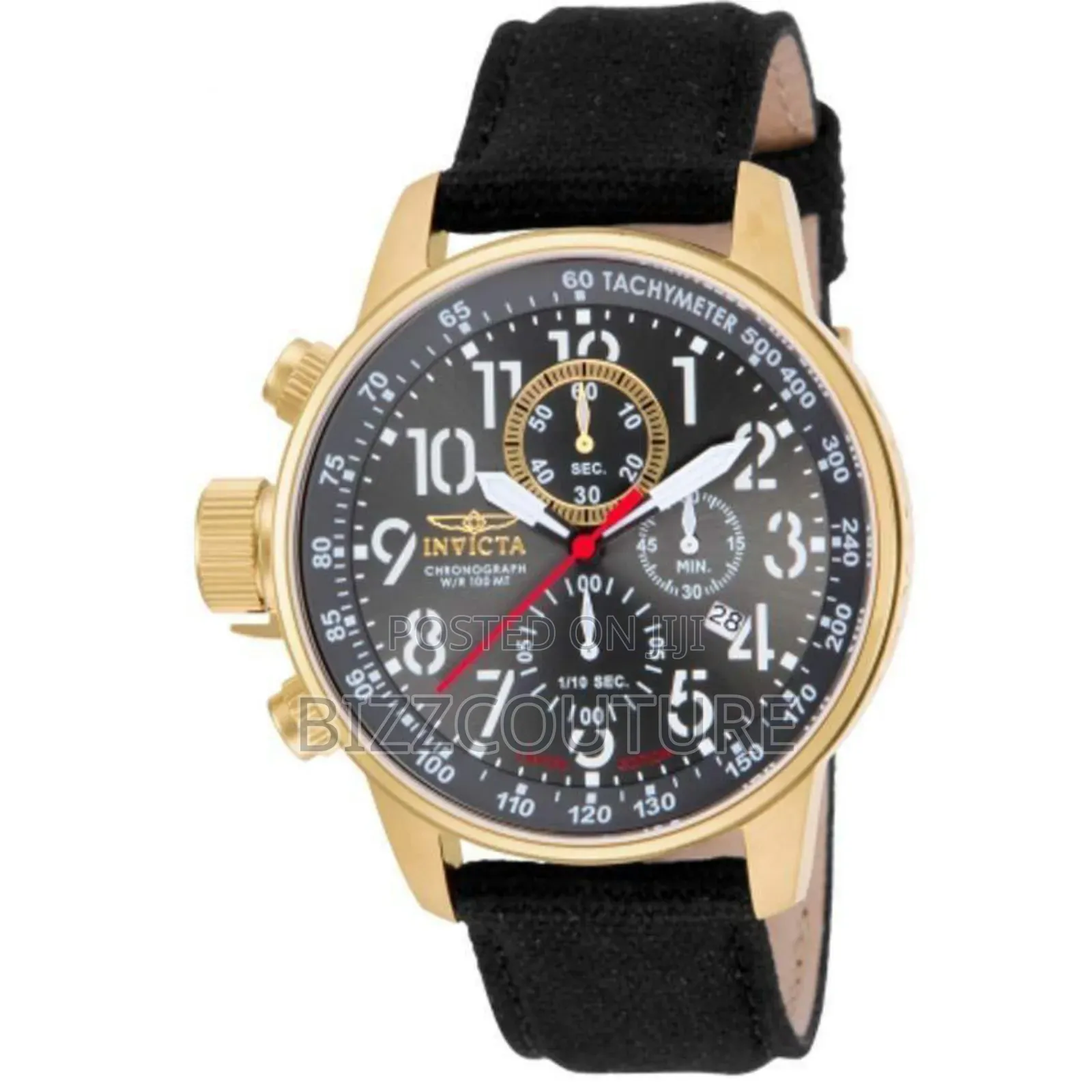 Invicta 1515 Men’S I-Force Chronograph Leather Watch