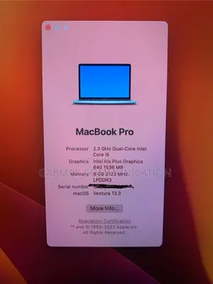 Laptop Apple MacBook Pro 2017 8GB Intel Core I5 SSD 256GB
