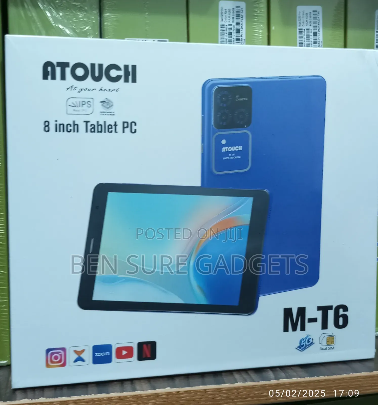 New Atouch M-T4 512 GB Blue