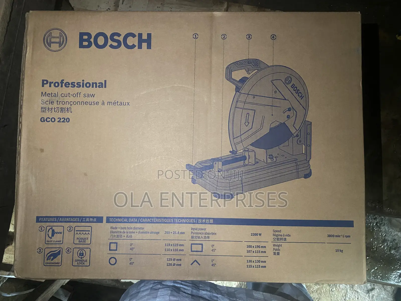 Bosch Cut Off Saw 2200w