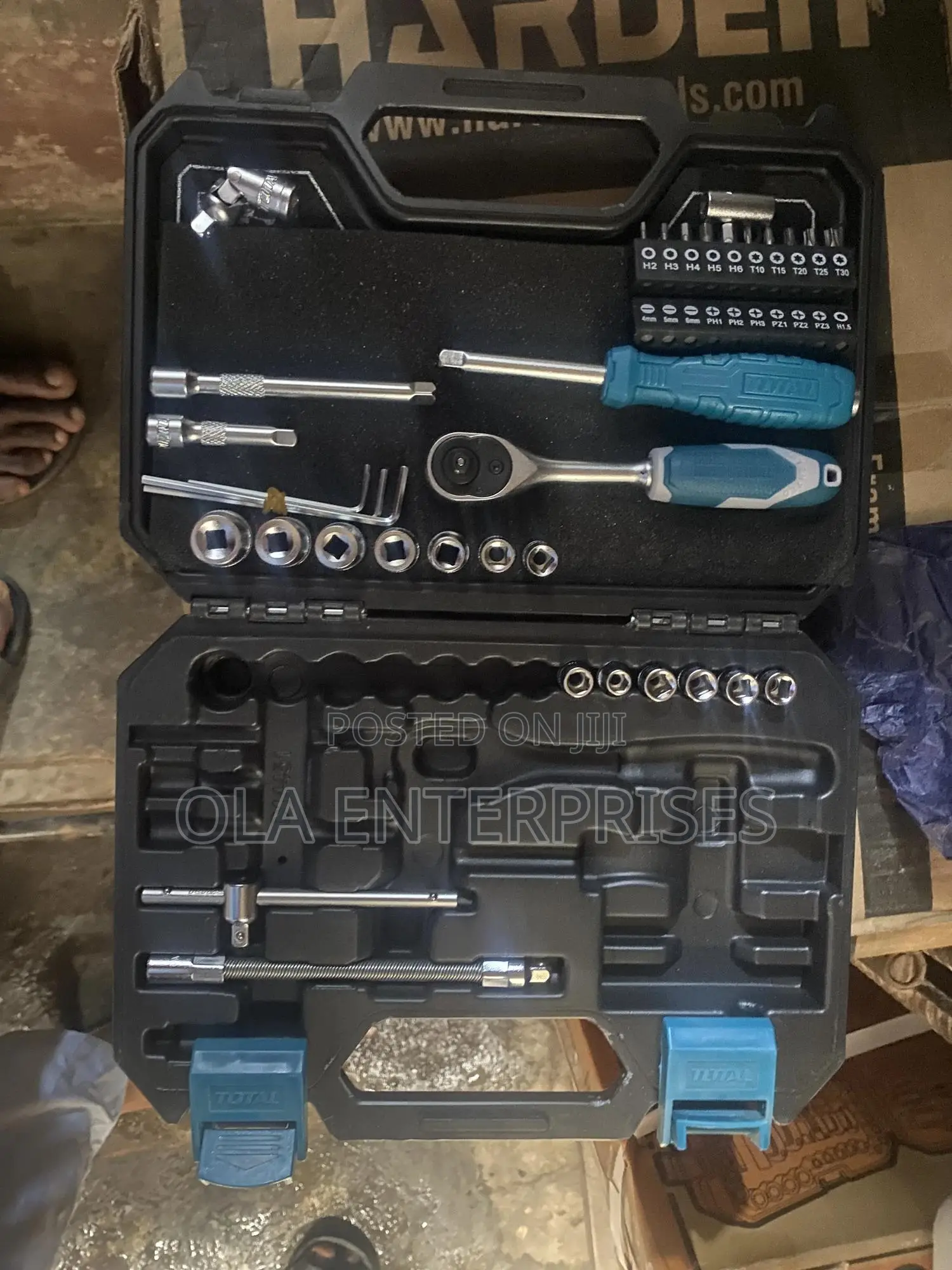 Total 45pcs 1/4” Socket Set