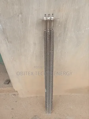 15kw / 380v Industrial Electric Finned Heater– 3ft Stainless