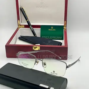 Rolex Quality Luxury Men Frame Glasses