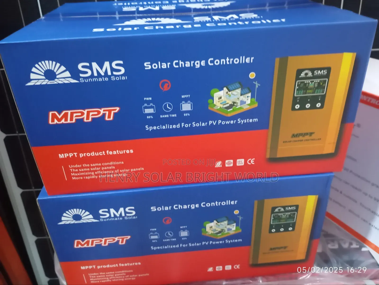 60a SMS MPPT Charger Controller