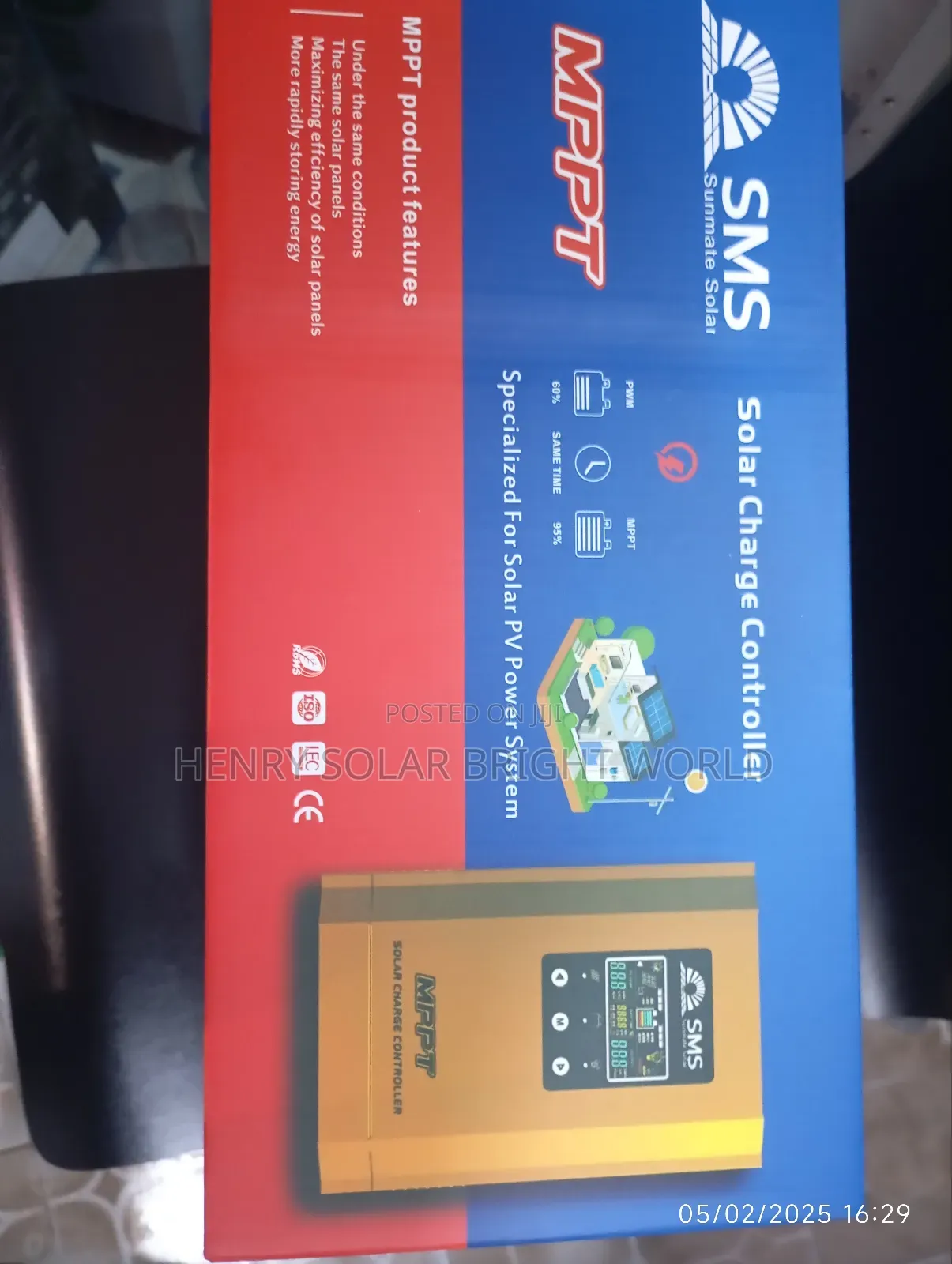 60a SMS MPPT Charger Controller