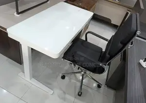 Exclusive Electric Table With Soft Touch and Wi-Fi White