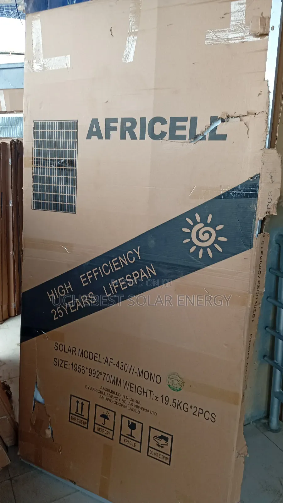 450w/48v Africell Solar Panel