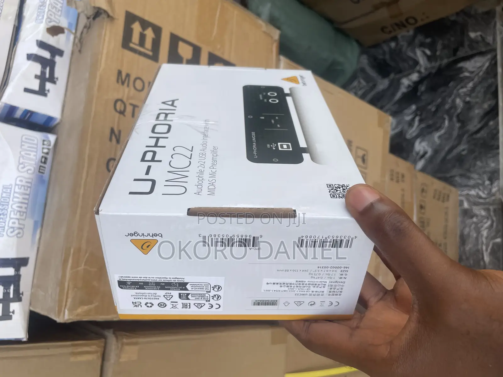 Behringer U-Phoria Umc22 Usb Audio Interface