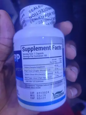 Tumeric Curcumen With Black Pepper Extract