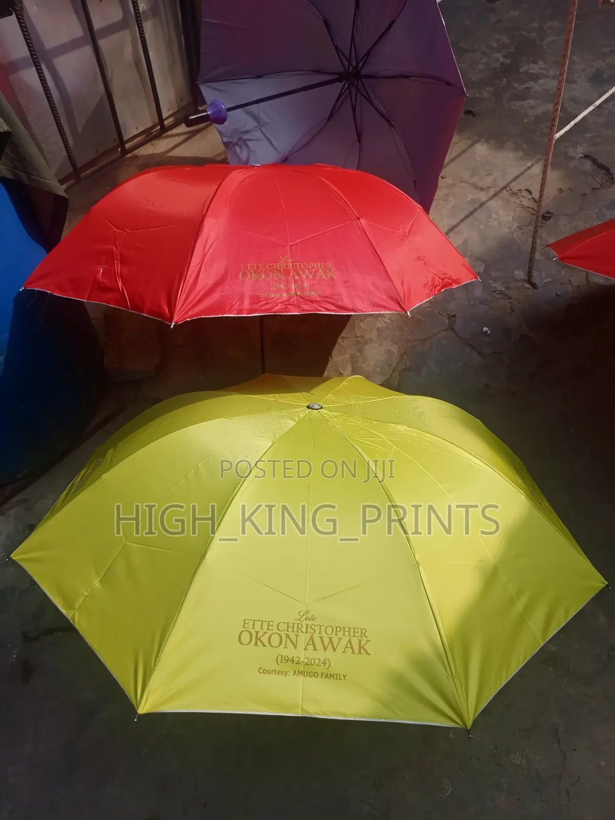 Printing on Umbrella