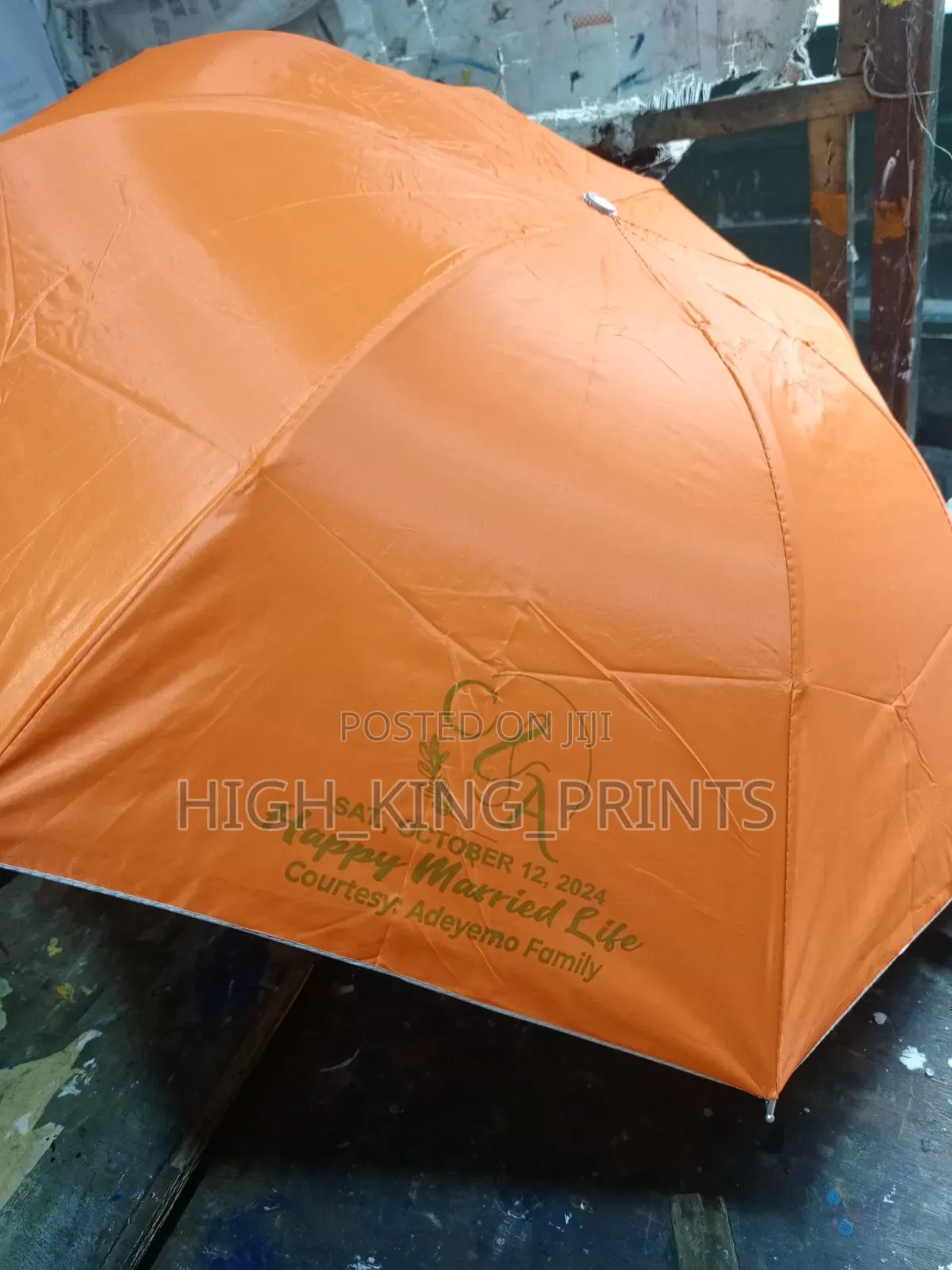 Printing on Umbrella