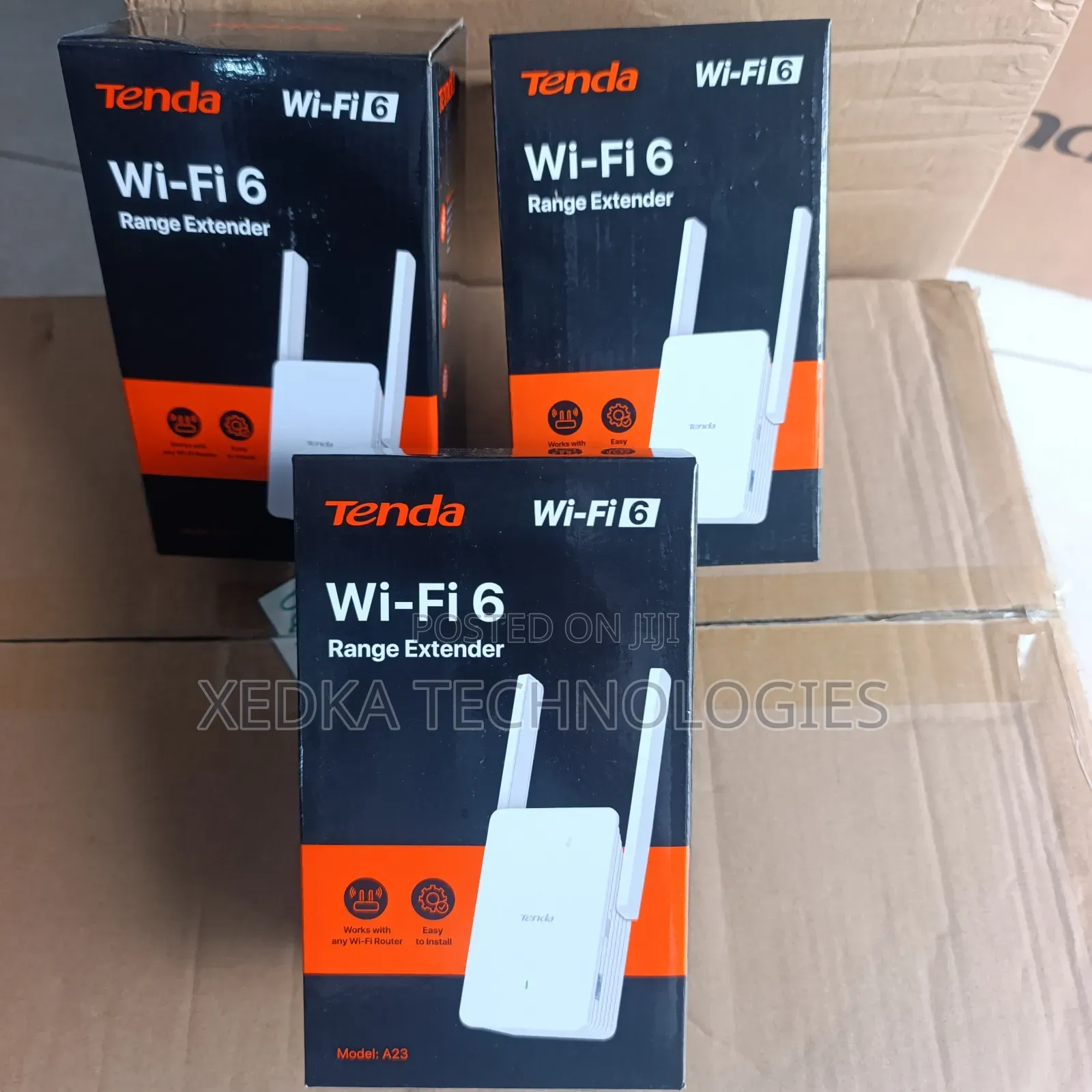 Tenda Ax1500 Wifi 6 Bual Band Universal Range Extender/Repeater