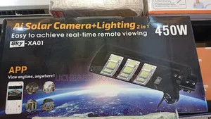 450w12v Solar Street Lights With Camera