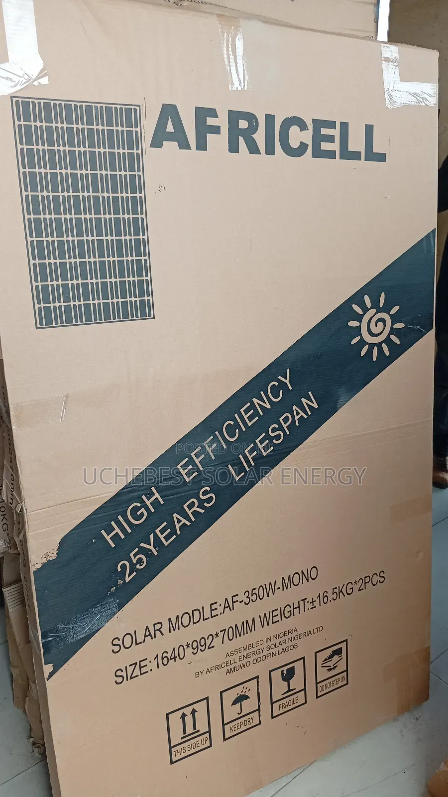 350w48v Africell Solar Panel