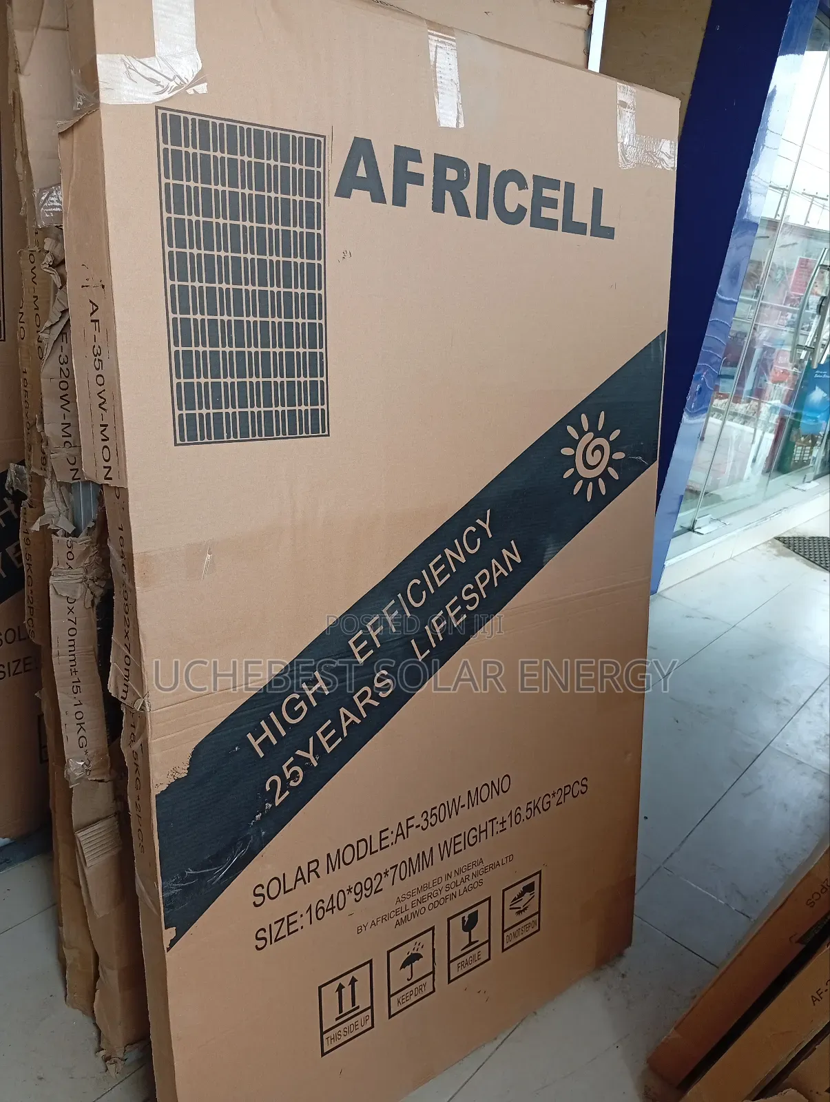 350w48v Africell Solar Panel