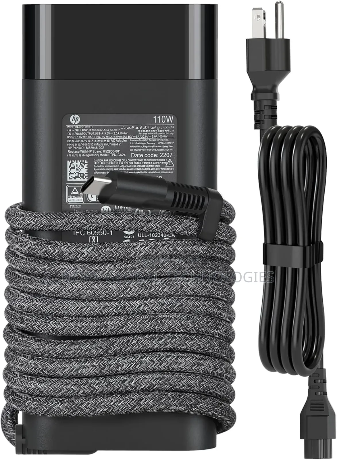 110w Usb-C Charger for Hp