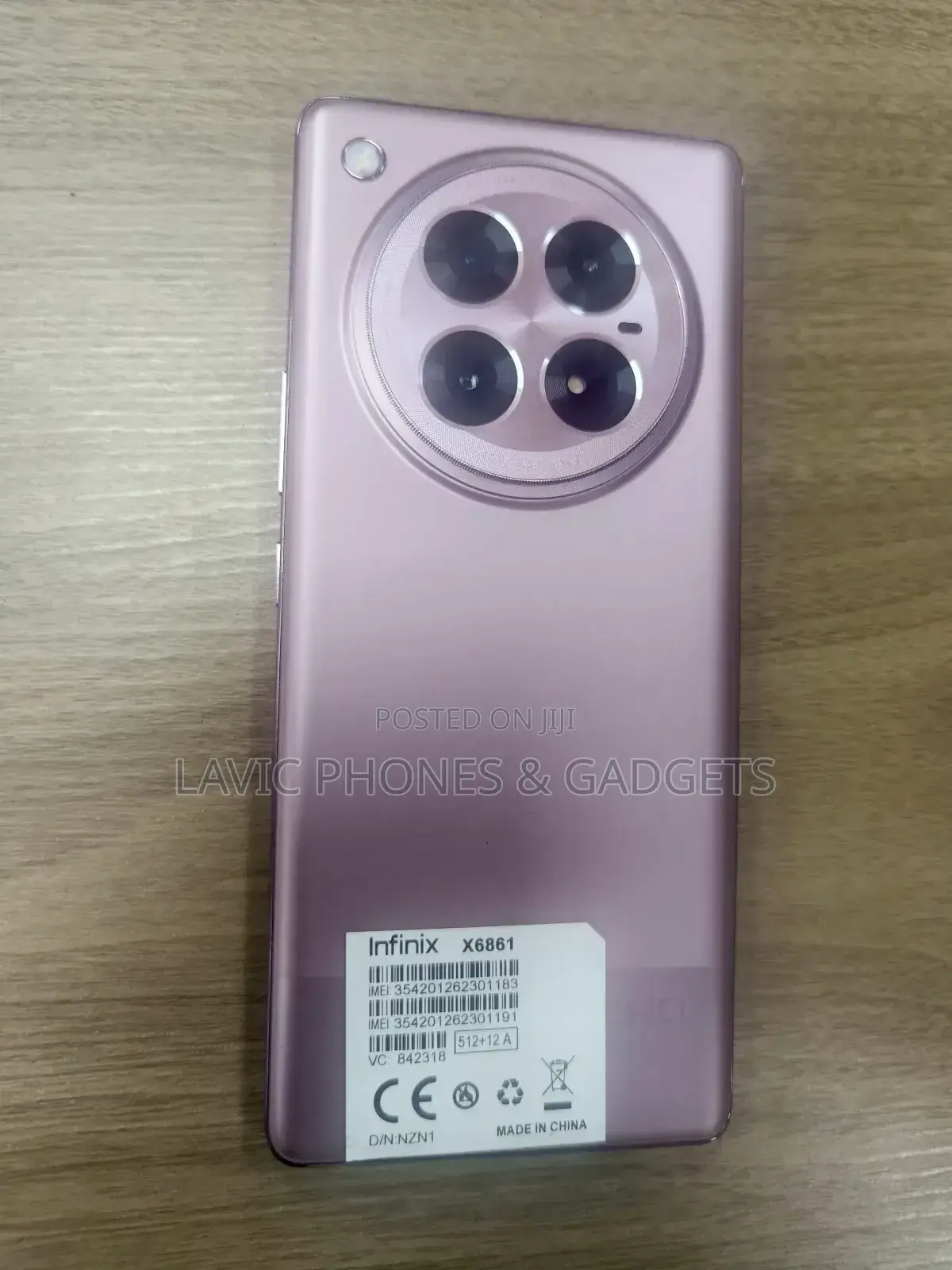 New Infinix Zero 40 512 GB Purple