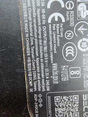 Dell Alienware 240w Power Adapter