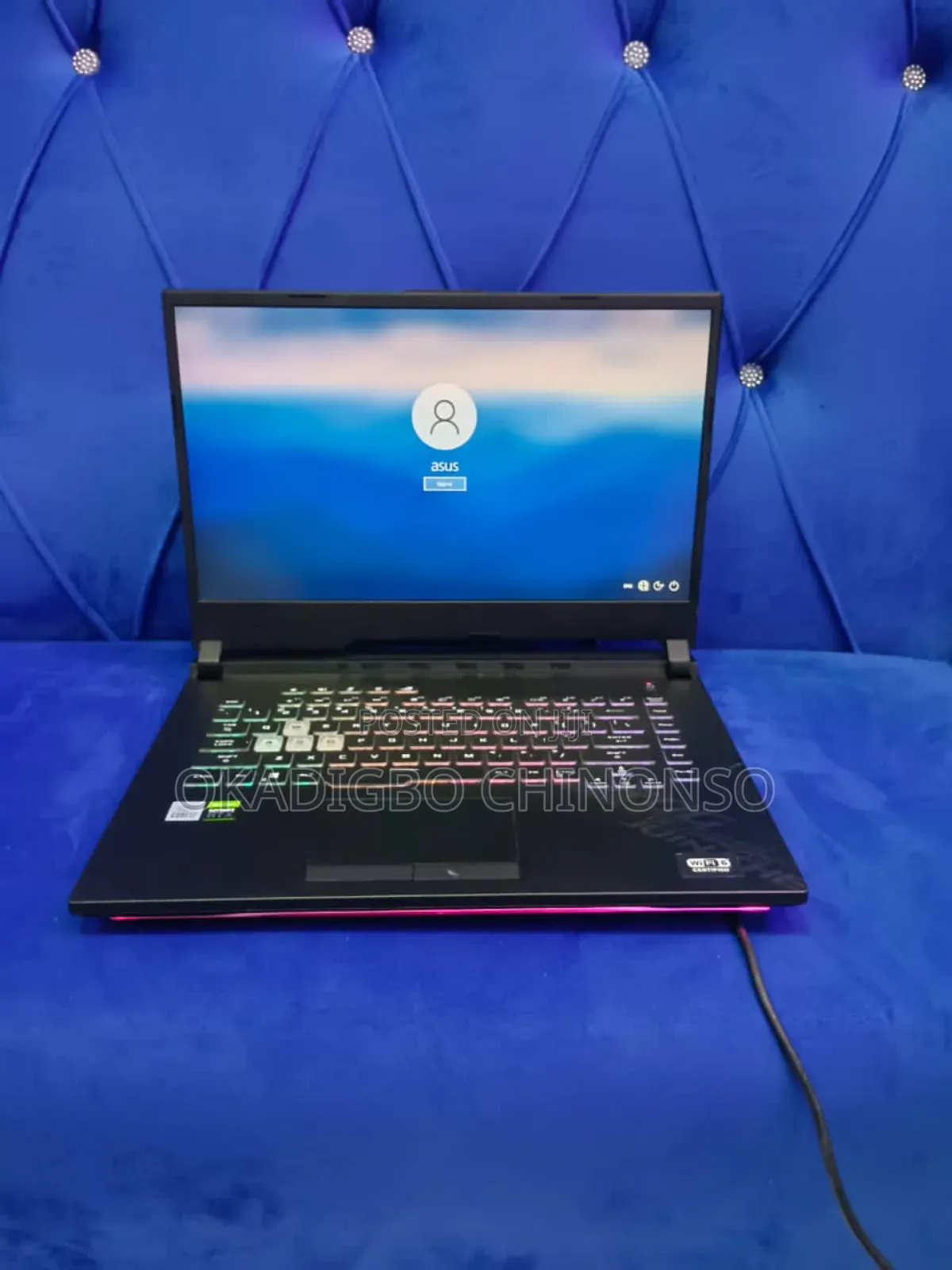 Laptop Asus ROG Strix G15 16GB Intel Core I7 SSD 512GB
