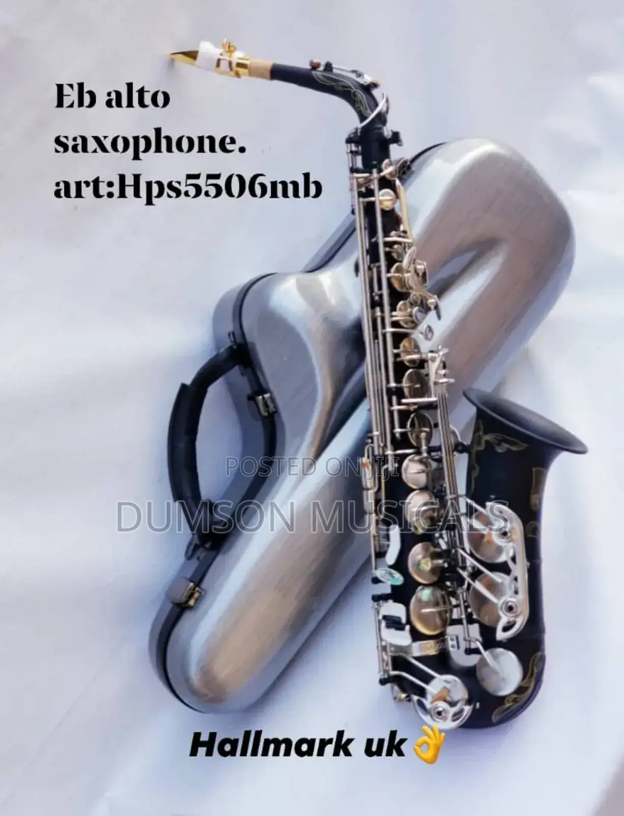 Hallmark Alto Saxophone Hps5506mb