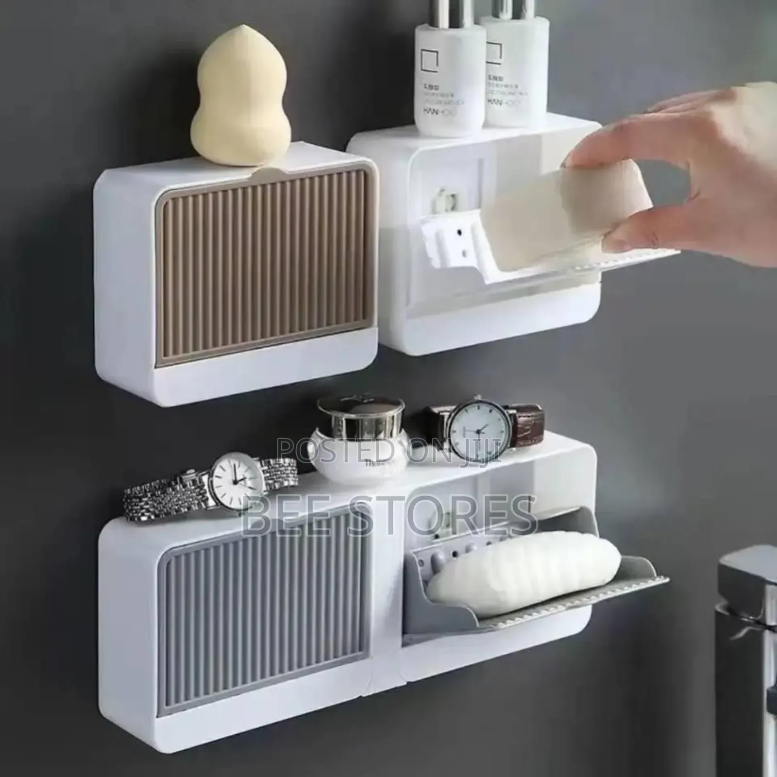 Twins Soap Holder Rack