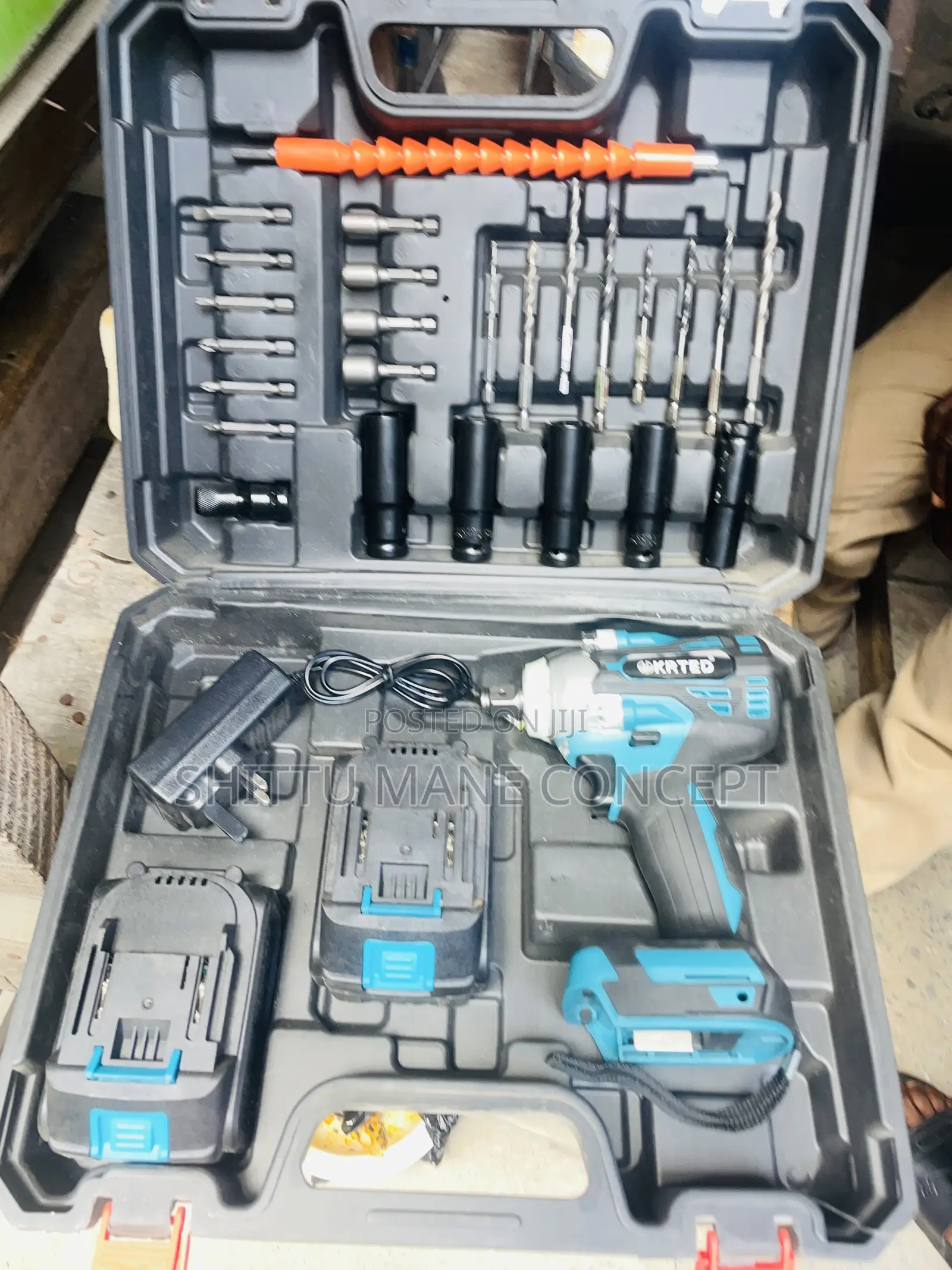Impact Wrench Machine Cordless Krted
