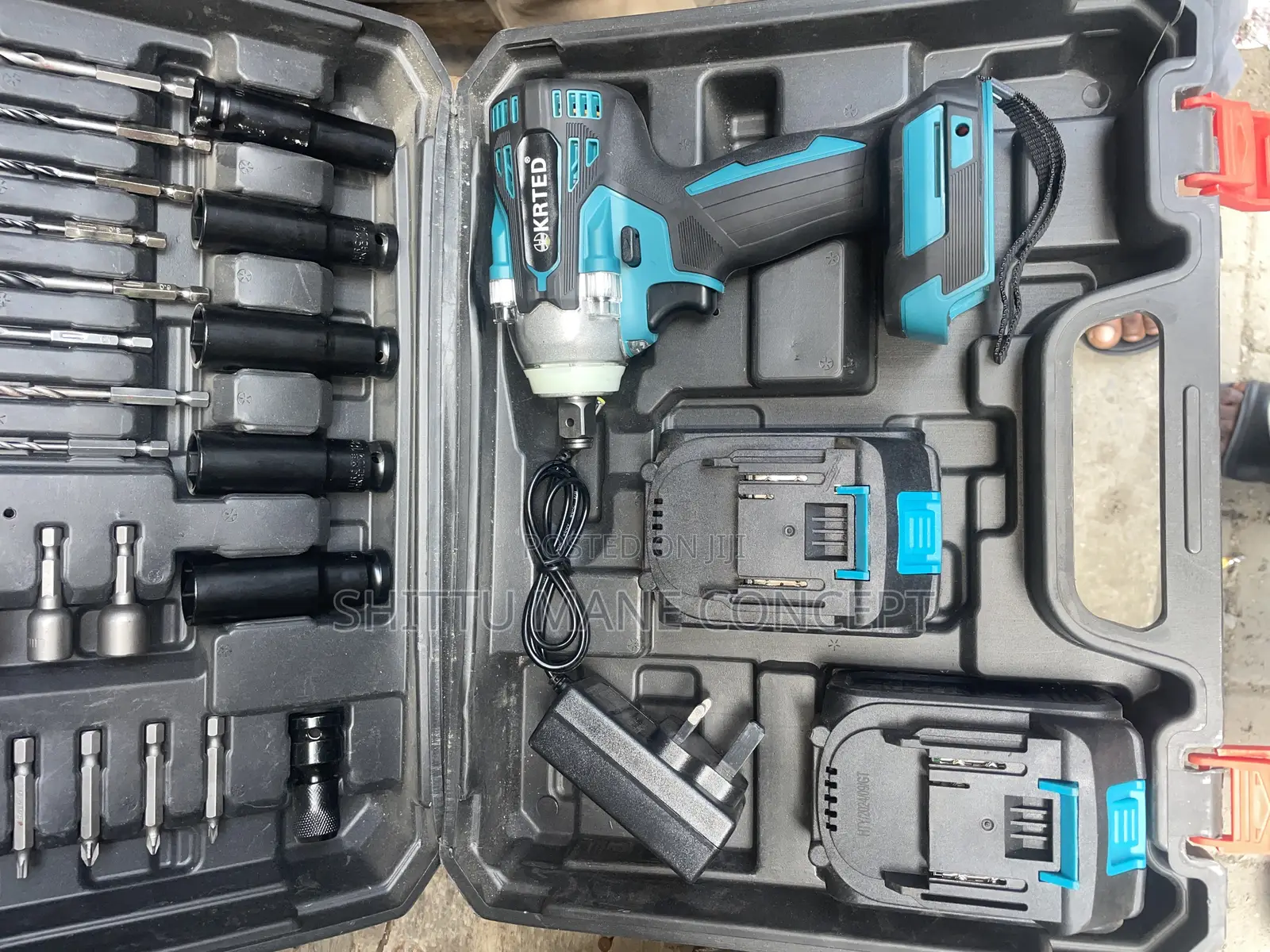 Impact Wrench Machine Cordless Krted
