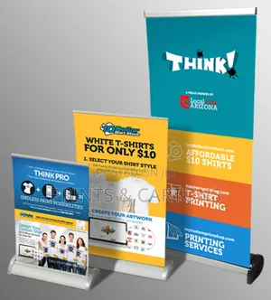 Branded Tabletop Banner Stands for Tradeshow. #500