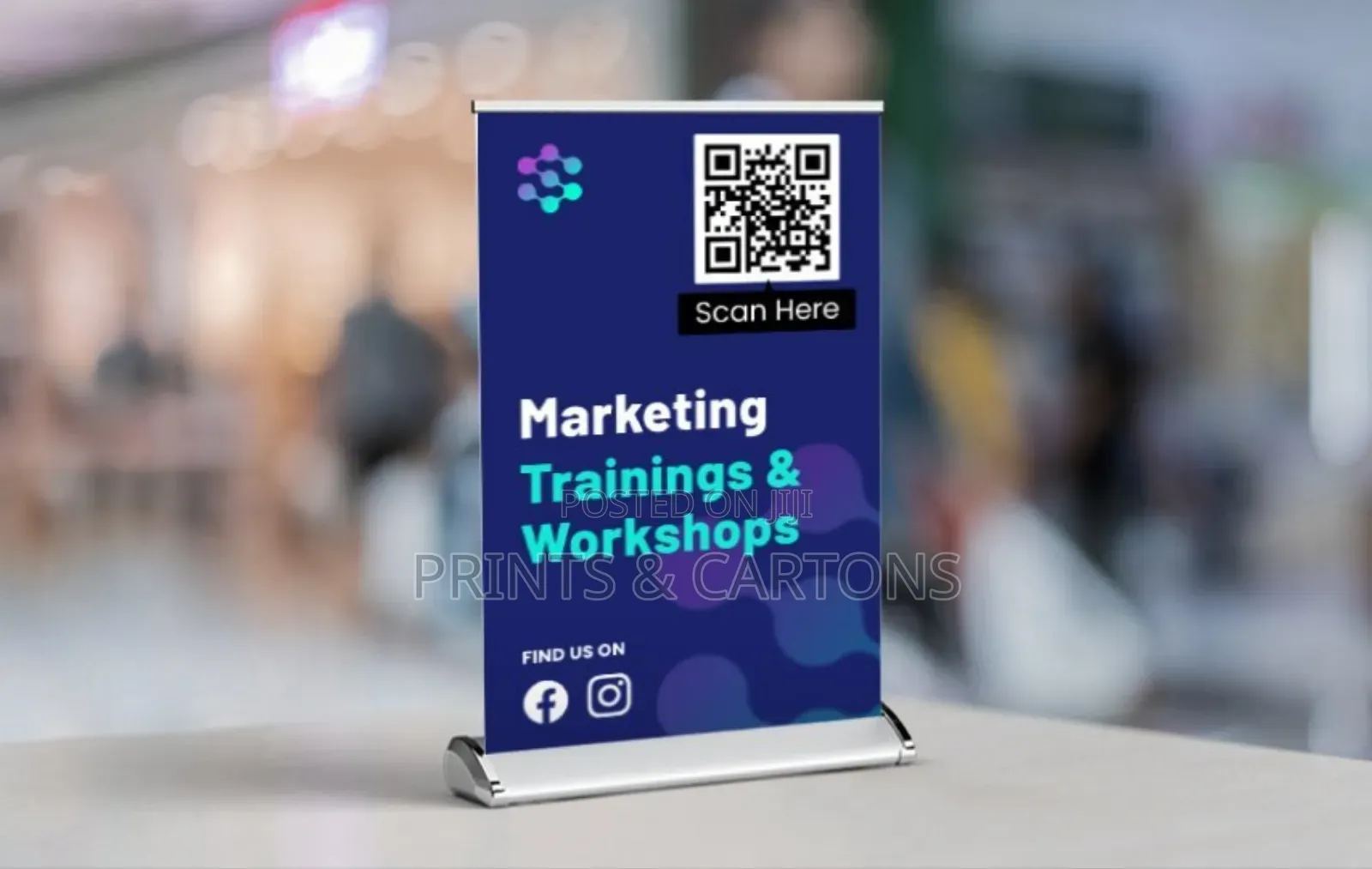 Table Banner Stand Printing! 