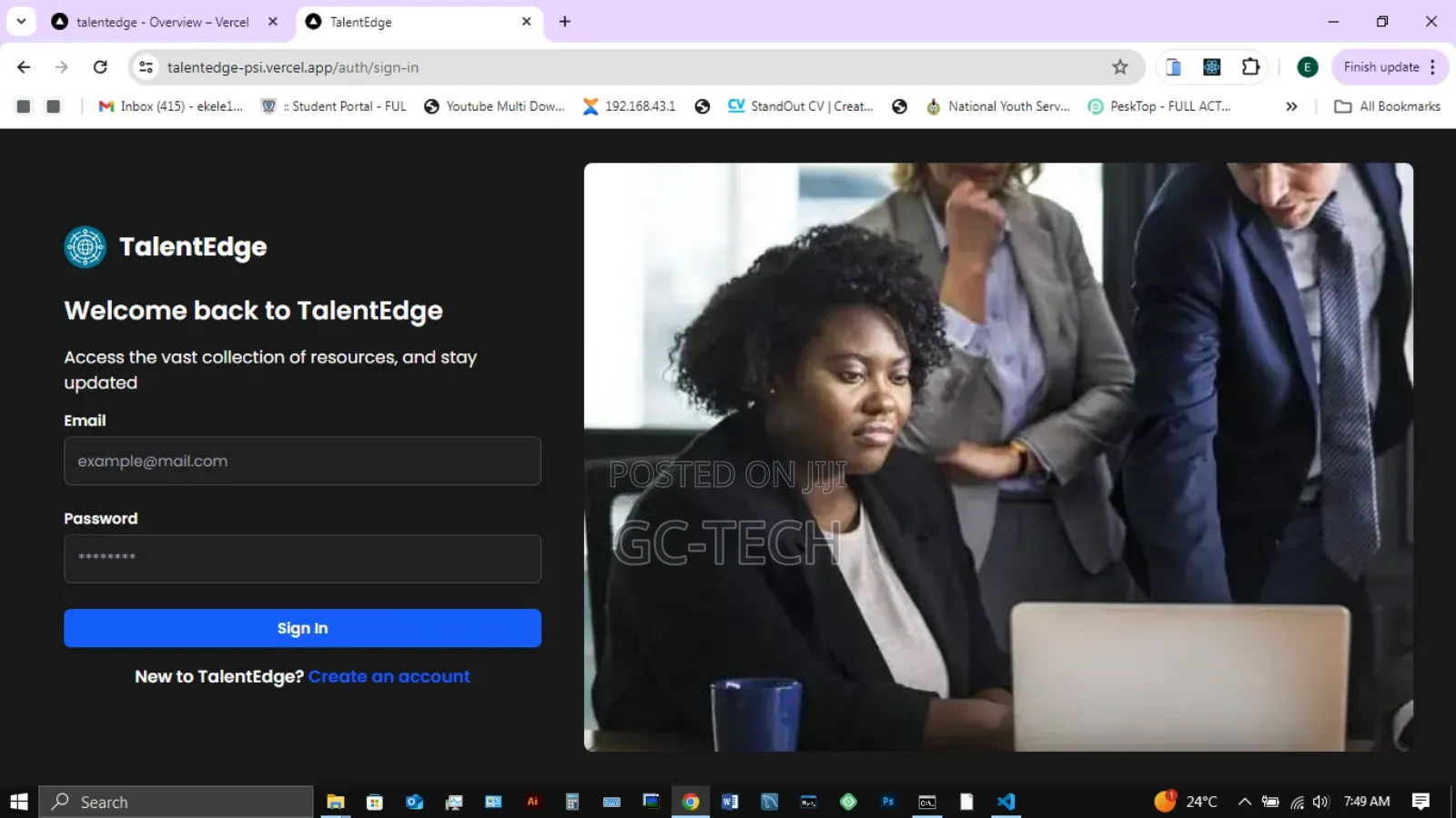 Employee Consultating Web App