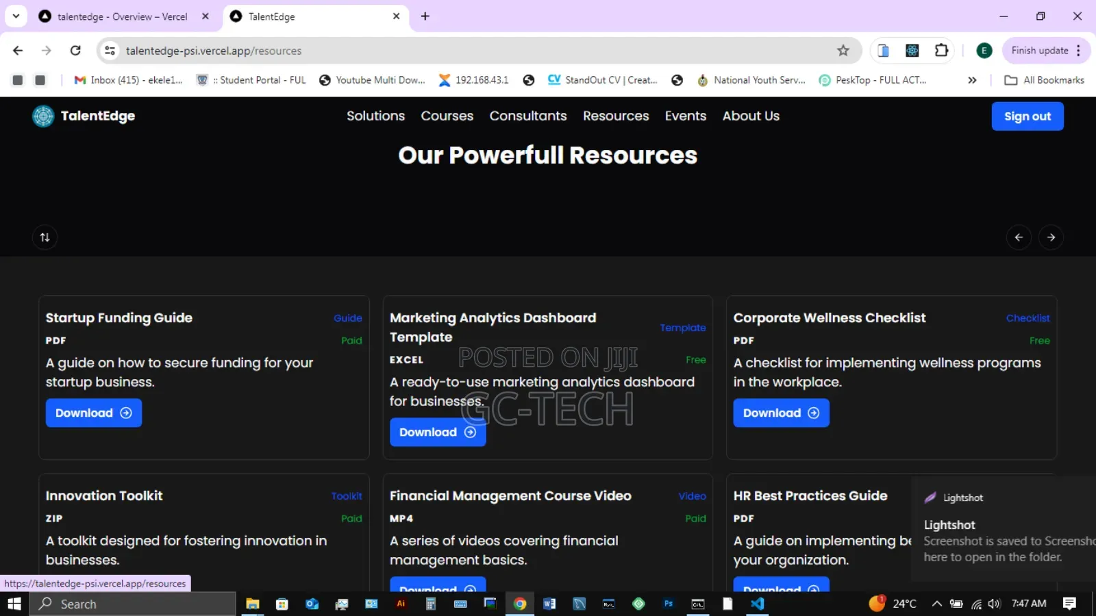 Employee Consultating Web App