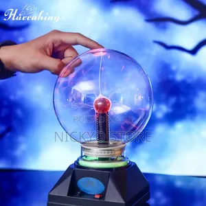Music Box Plasma Ball Magic Light – 8 Inch, Touch Sensor