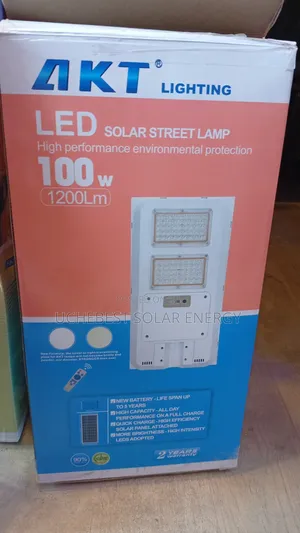 100w Akt Solar Street Lights
