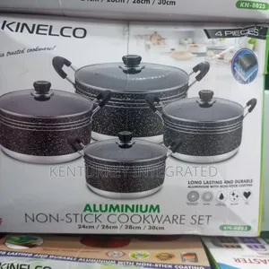 Kinelco 4 Pieces Aluminium Non-Stick Cookware Set Kn-6023