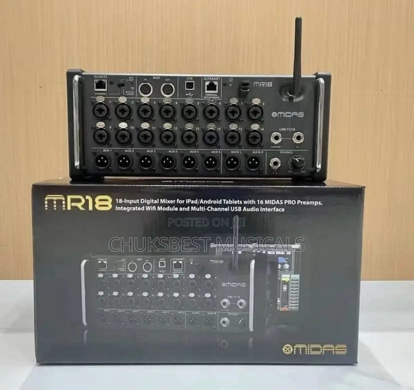 Midas 18 Input Digital Mixer Mr18