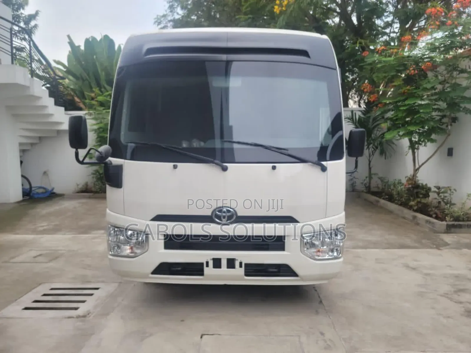 New Toyota Coaster 2024 White
