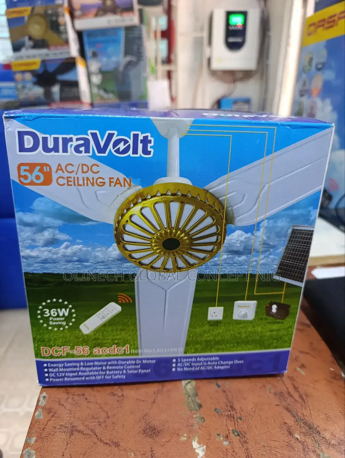 Duravolt 56 Inches Inverter Ceiling Fan