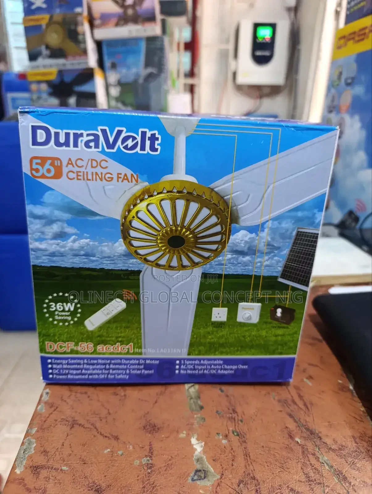Duravolt 56 Inches Inverter Ceiling Fan
