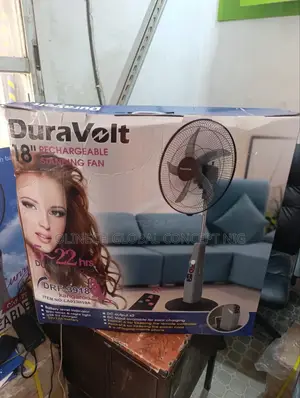 18 Inches Duravolt Rechargeable Standing Fan