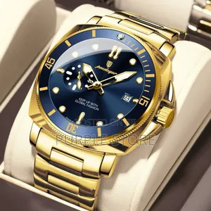 Photo - Poedagar  Steel  Chain  Watch  for  Men 