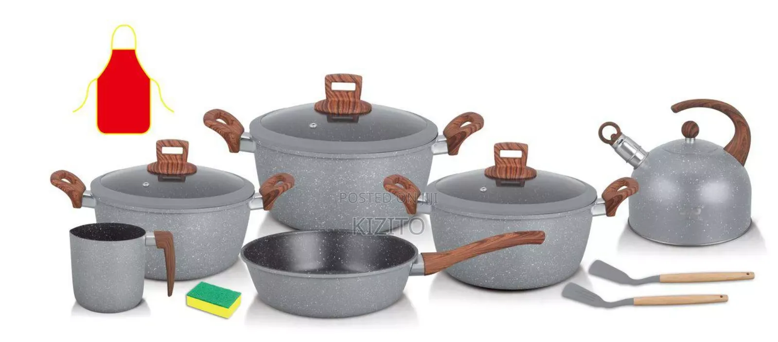 13pics Nonstick Pot