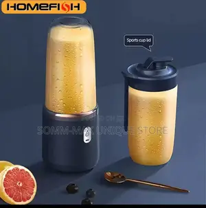 Photo - 400ml Wireless Portable Juicer, Usb C Rechargeable Dual Bott